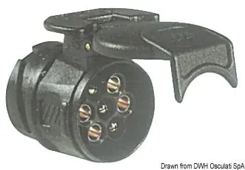 Adapter Anhänger 13/KFZ 7 polig Jetzt Zugreifen