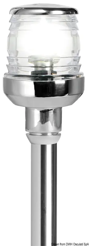 Must-Have Klappbarer VA-Stahl-Schaft Licht Edelstahl 60 cm