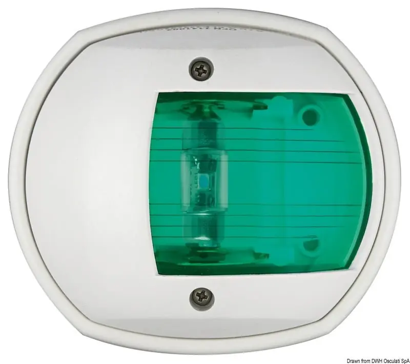 Super-Preis Compact Led-Navigationslicht weiß/112,5° rechts