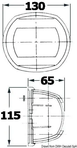 Maxi 20 Navigationslicht weiß 24 V/112,5° rot Wochenendangebot