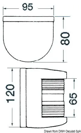 Jetzt Kaufen Utility78 Navigationslicht weiß 24V/Topplicht weiß