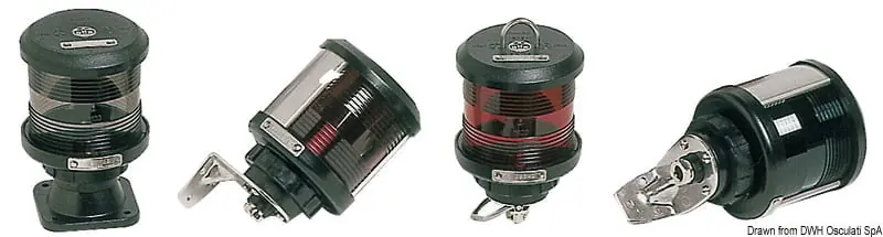 Meistverkauft DHR Navigationslicht z. Wandmontage rot 25 W