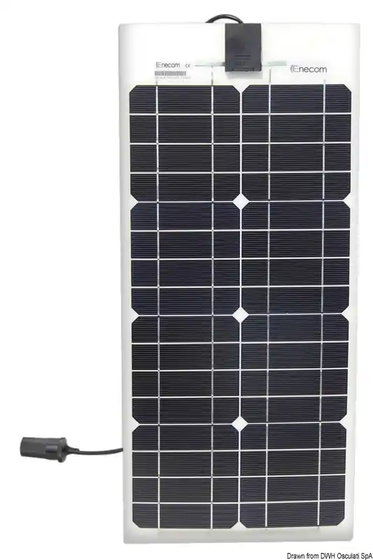 ENECOM Solarzellenpaneel biegsam 160Wp 1355x660mm Markenprodukt