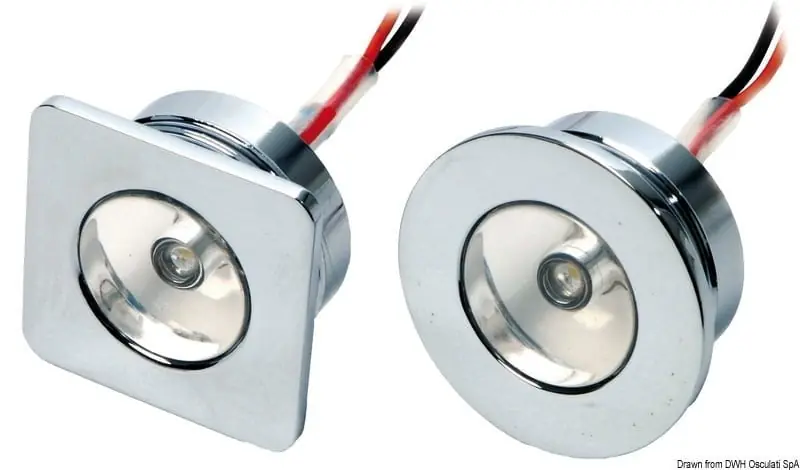 LED-Orientierungslicht, quadratisch blau Großhandel