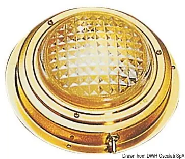 Deckenleuchte aus Messing poliert 175 mm Preisreduziert