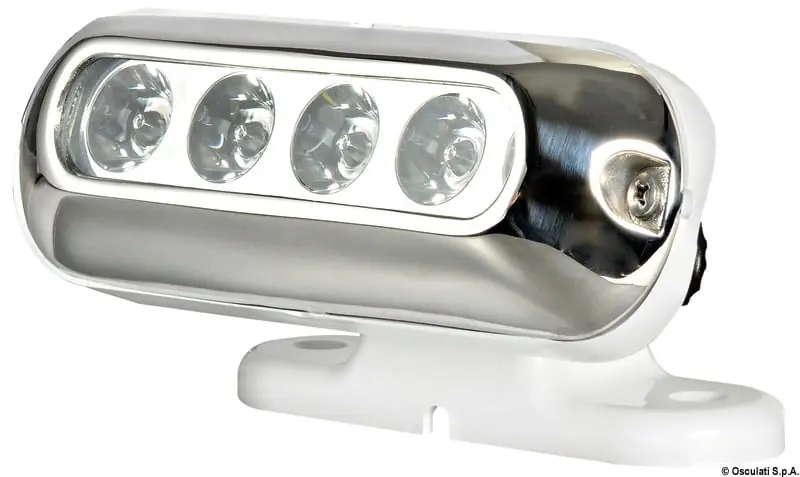 LED-Strahler m. 4 weißen LEDs, komplett Heute Kaufen