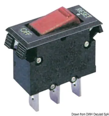 Thermoschutzschalter m.Wippe 5 A Rabatt