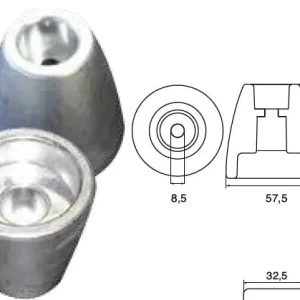Wochenendangebot Anode aus Zink für Johnson Evinrude
