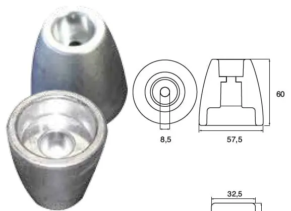 Wochenendangebot Anode aus Zink für Johnson Evinrude