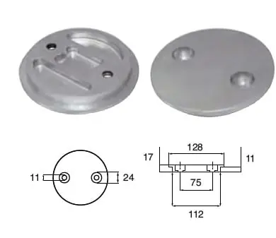 Sonderaktion Anode aus Zink für Mercury Mercruiser VERADO 350 CI
