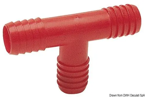 Neue Ware T-Aschluss aus Nylon 10 mm