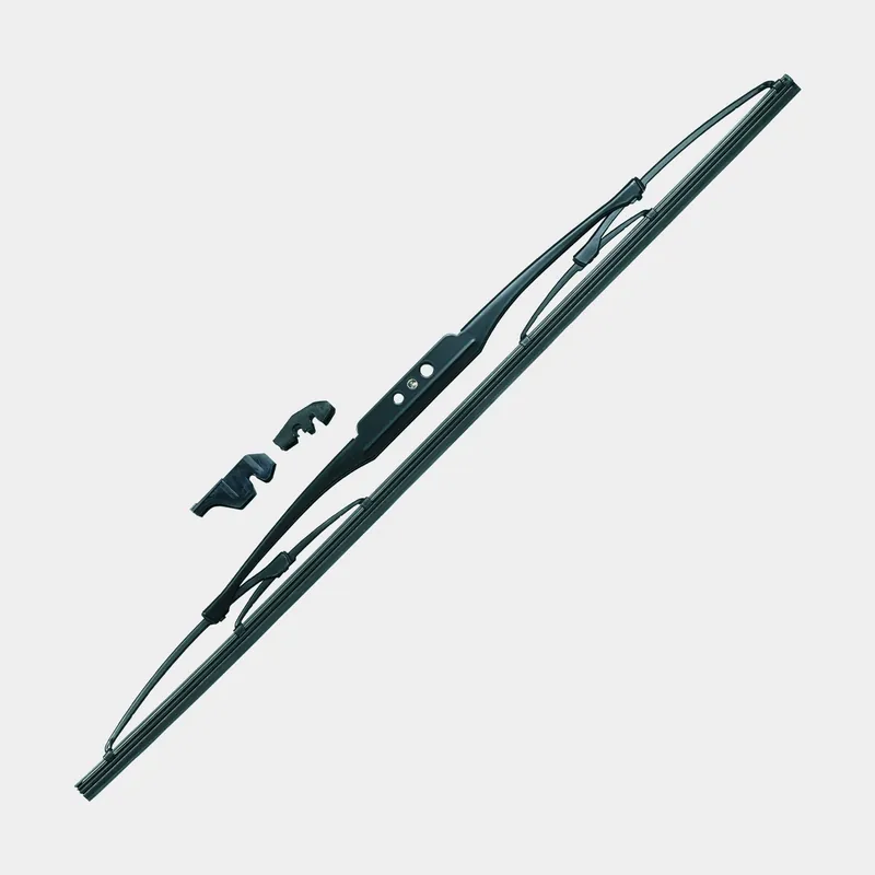 Kostenloser Versand Wischerblatt Boot Roca Wiper Blade, für gerade Verbindung oder J-Haken, passt W10, W12 & W38L, schwarz lackiert, 480 mm (19″)