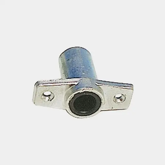 Mengenrabatt Dollenhalterung / Ruderhalterung, zum Herunterklappen, mit Druckverschluss, Aluminium, 51 mm (2″), geschlossener Boden, 1 Stück