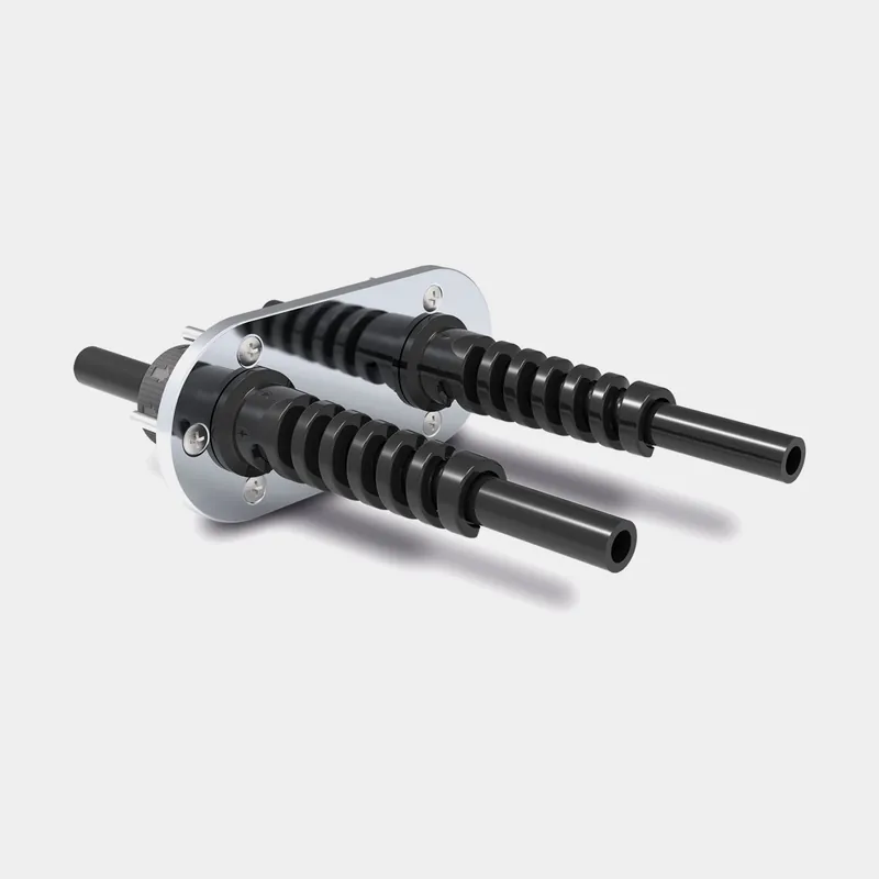 Jetzt Zugreifen Durchführung für Hydraulikschlauch Dometic Doppel, rostfrei, passt für Hydraulikschlauch mit gepresster Verbindung