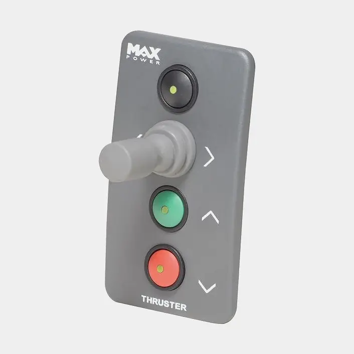 Handgefertigt Joystick für Bugstrahlruder Max Power, Joystick, grau, passend für VIP & Compact Retract (einziehbar)