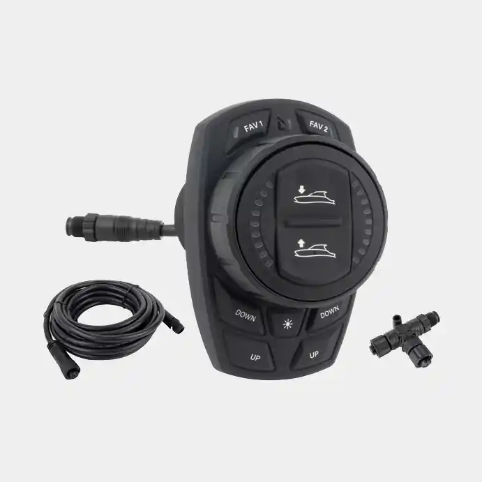 Trimmklappen-Panel für zusätzliche Steuerposition Lenco pro control assist Flybridge Keypad, mit Kabeln Geld-Zurück-Garantie