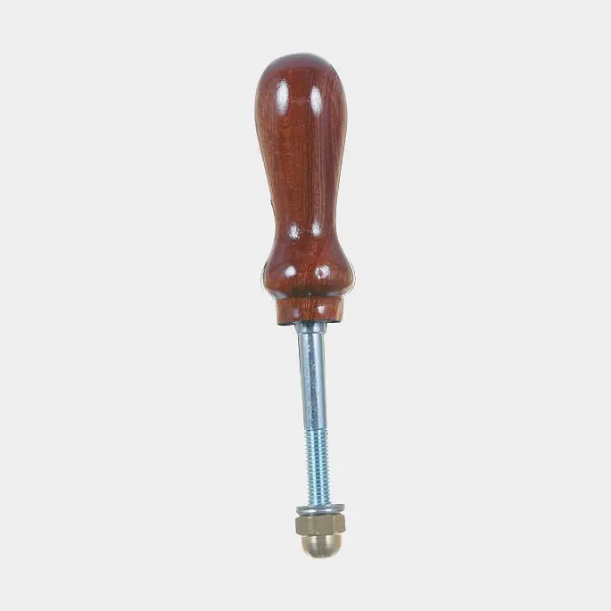 Lenkradknopf Savoretti Armando Fix Handle TMF, mit Gewindestange, fest, Holz Kostenloser Versand
