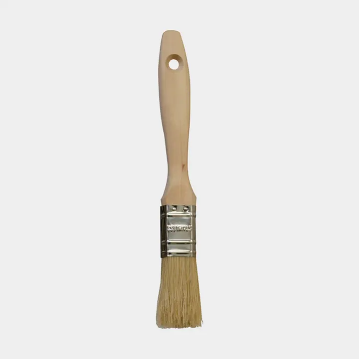 Weltweiter Versand Lackpinsel 1852-Marine, Holzgriff, Mischborsten, 63 mm