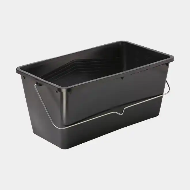 Farbeimer mit Griff, schwarz, 7 Liter Bestpreis