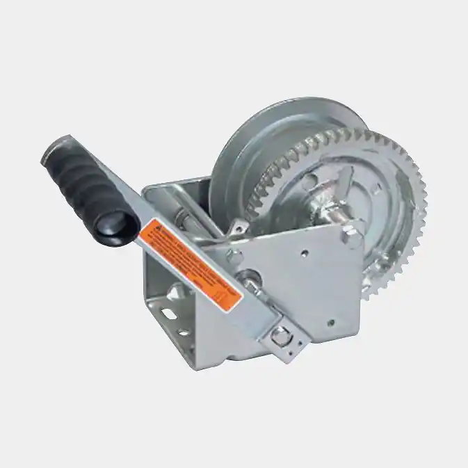 Manuelle Anhängerwinde DL 1800A, manuell, 1227 kg, exkl. Seil Zertifiziert
