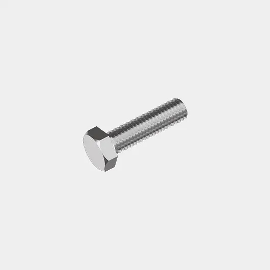 Aktuell Sechskantschraube (Bolzen), rostfreier säurebeständiger Stahl (A4 / AISI 316, Marineklasse), M6 x 25 mm, 10er-Pack