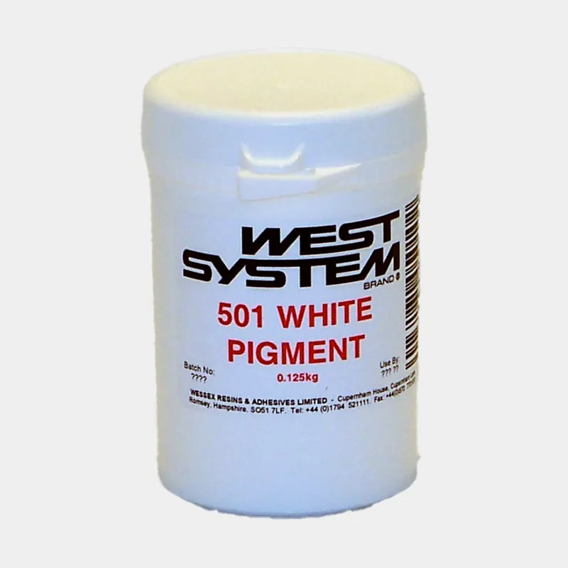 Wochenendangebot Farbpigment West System 501 White Pigment, 125 Gramm, weiß