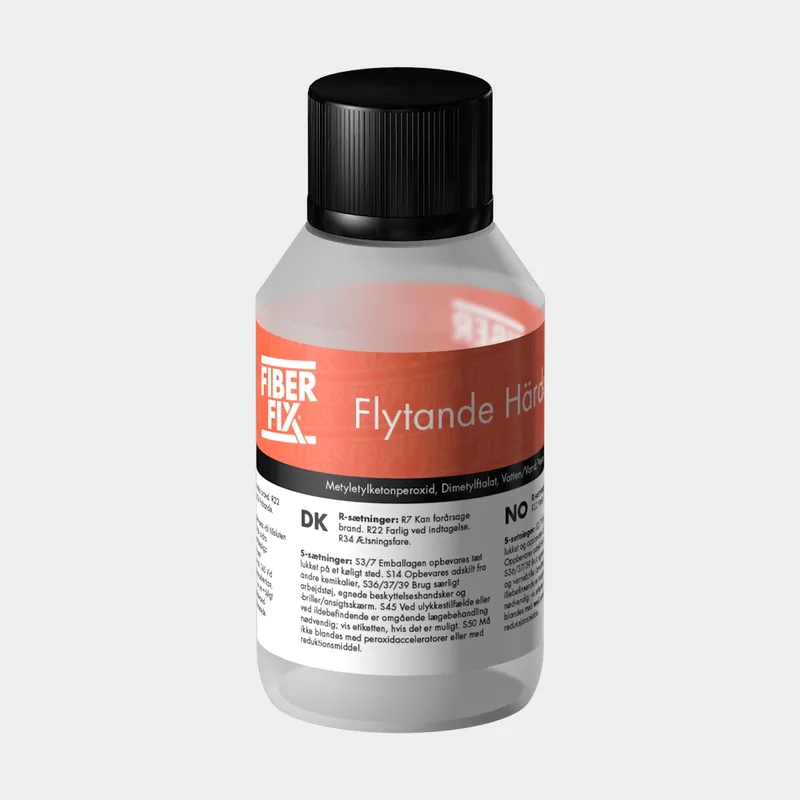 Handgefertigt Härter FiberFix Flüssiger Härter, Methylethylketonperoxid, 1 Liter