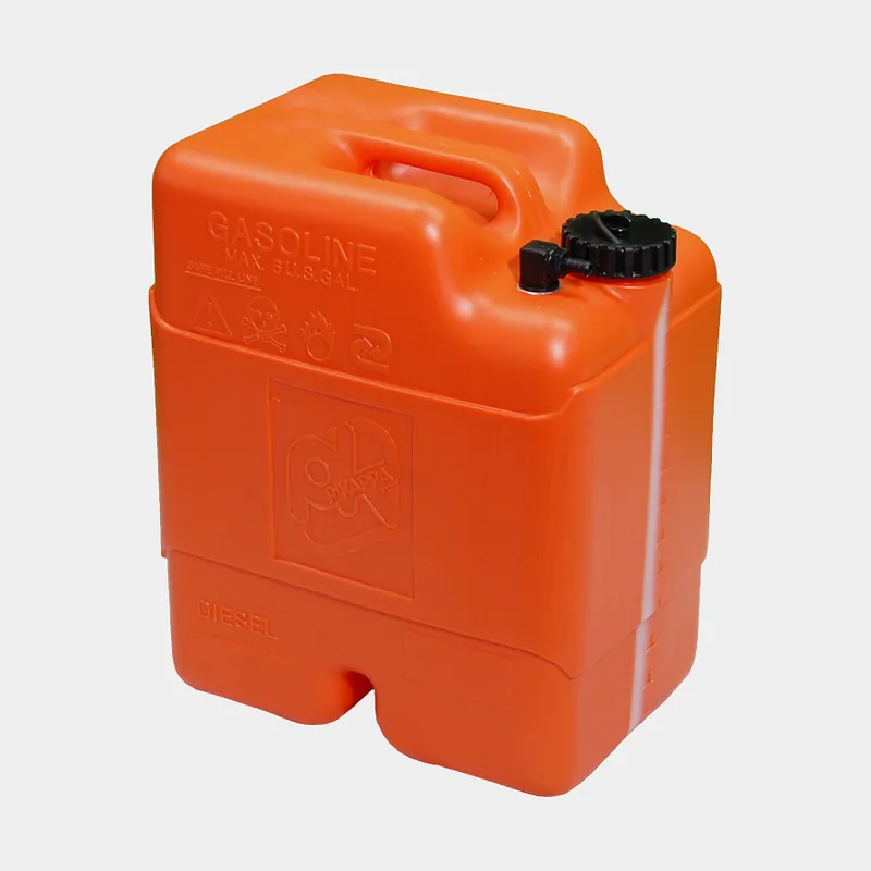 Sichere Zahlung Tragbarer Kraftstofftank CAN-SB, 22 Liter, 240 x 330 x 400 mm, Kunststoff, rot