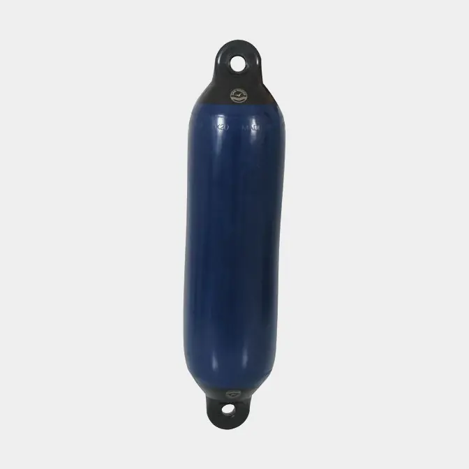 Ab Werk Lang-Fender Dan-Fender Heavy Duty 520, 54 cm, Ø12.5 cm, marineblau mit schwarzem Top