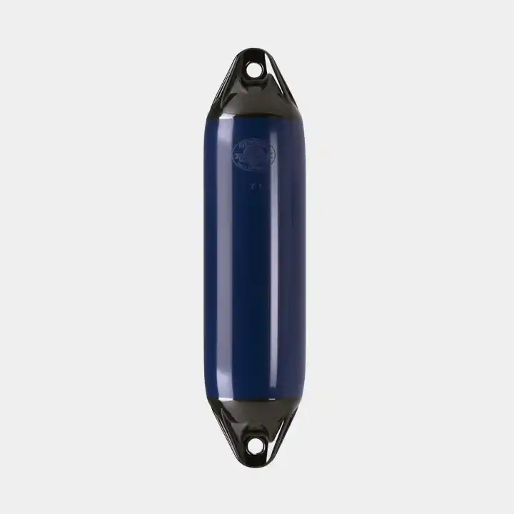 Billig Lang-Fender Polyform F6, 109 cm, Ø29 cm, blau mit schwarzem Kopf