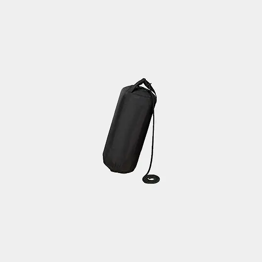 Lang-Fender Plastimo Single Inflatable, 50 cm, Ø25 cm, schwarz + Leine Ø10 mm x 2 Meter Aktuell