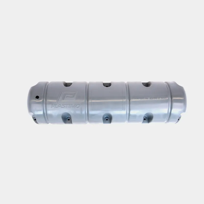 Top-Qualität Stegfender Plastimo Bumper 1/2, 25 x 90 cm, gerade, grau