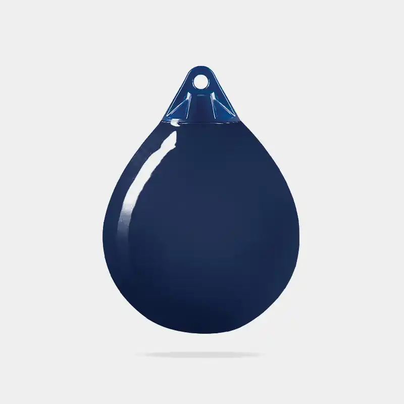 Weltweiter Versand Kugel-Fender Castro A-0HD, Ø20 cm, marineblau