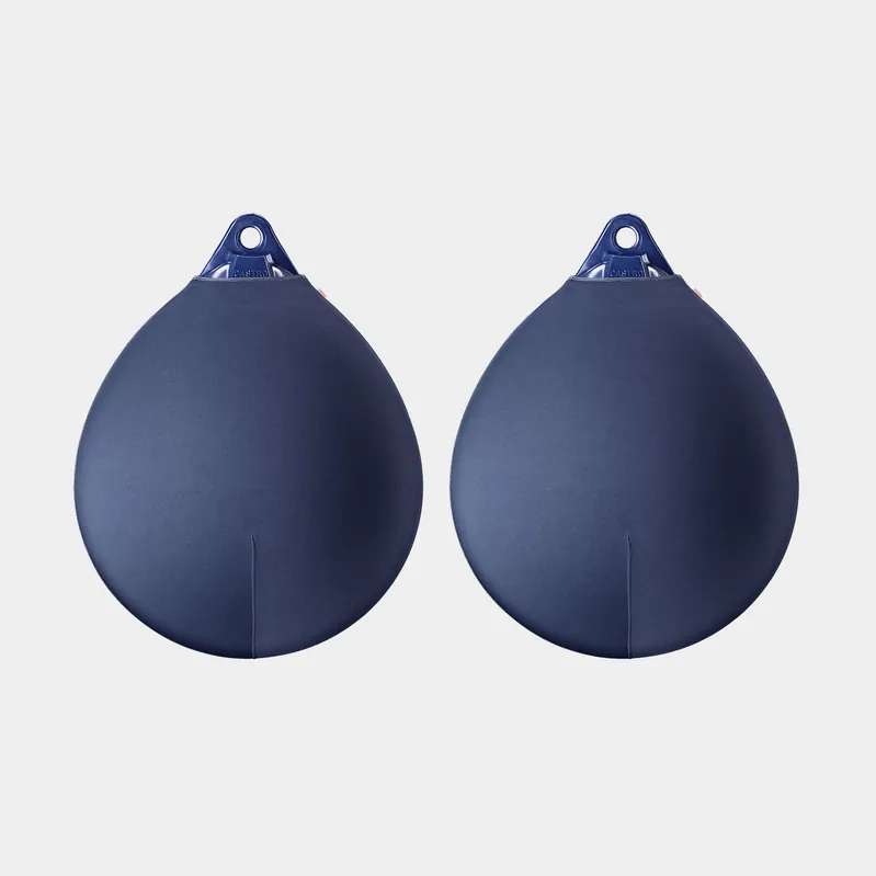 Solange Der Vorrat Reicht Fenderschutz für Kugelfender Castro, 64 cm x 53 cm (Castro A-4HD), marineblau, 2er-Pack