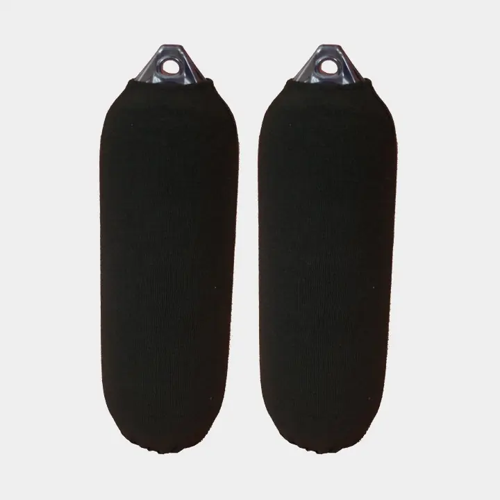 Echt Fenderschutz für Lang-Fender Fendequip, 62 x Ø21 cm (Majoni Star 3), schwarz, 2er-Pack