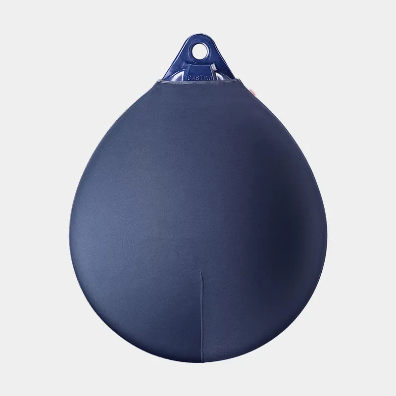 Zertifiziert Fenderschutz für Kugelfender Castro, 80 cm x 62 cm (Castro A-5HD), marineblau
