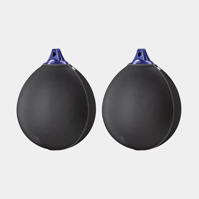 Billig Fenderschutz für Kugelfender Castro, 100 cm x 85 cm (Castro A-6HD), schwarz, 2er-Pack