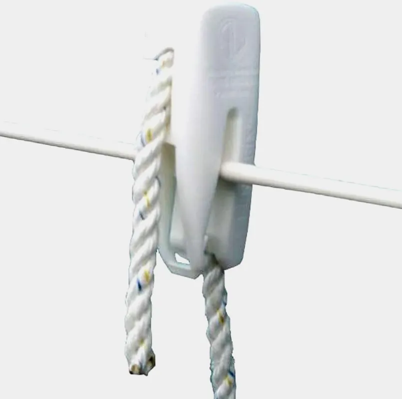 Kostenfreie Lieferung Fenderhalterung Fend-Fix M, passt für Reling (Ø4 – 8 mm), für Ø4 – 8 mm Fenderleinen, weiß, 2er-Pack