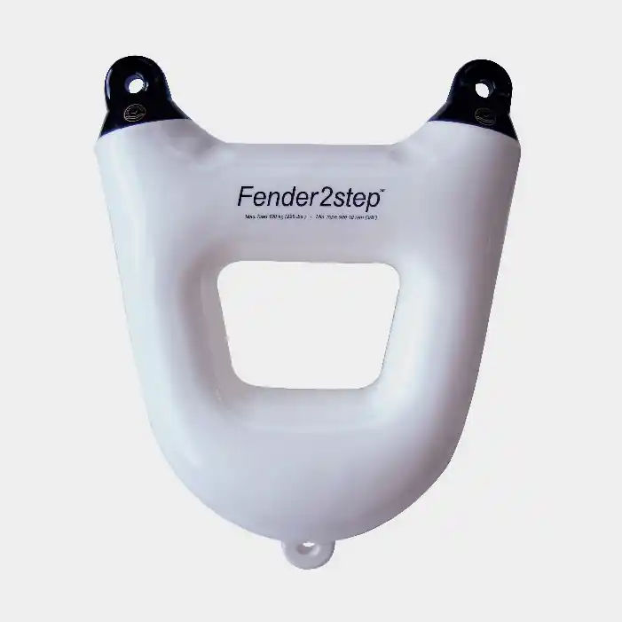 Weltweiter Versand Treppen-Fender Dan-Fender FenderStep 1522, 2 Stufen, 56 x 45 cm, weiß