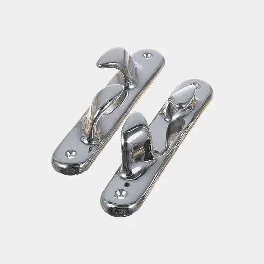 Highlight Klüse, Edelstahl AISI 316, 250 x 40 mm, geeignet für Leinen bis Ø28 mm, 2er-Pack