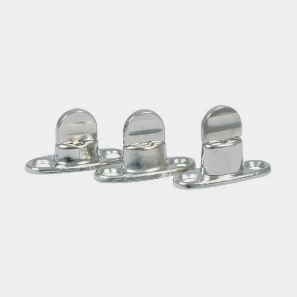 Persenningdrehknopf, verchromtes Messing, 8 mm, 10er-Pack Must-Have
