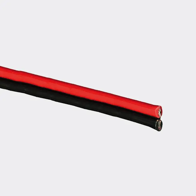 Kostenfreie Lieferung Verzinntes Kupferkabel Skyllermarks RKUB, rund, zweiadrig, 2 x 4 mm², 6 Meter, schwarz/rot