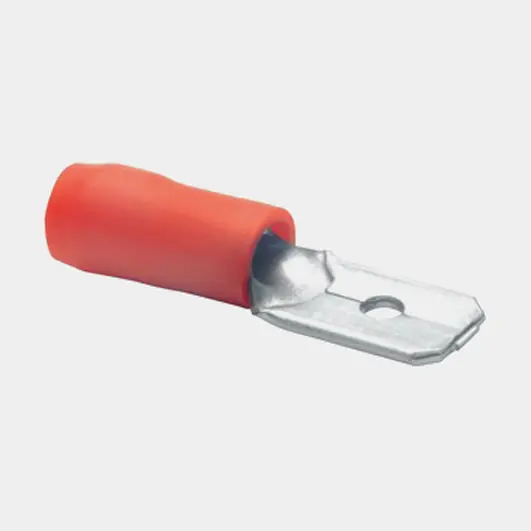 Meistverkauft Isolierte Flachstecker Skyllermarks, 6.3 x 0.8 mm, passend für Kabel 0.5 – 1 mm², 25er-Pack, rot