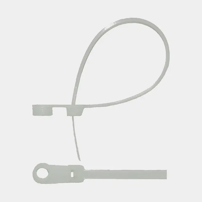 Kabelbinder mit Loch, 3.6 mm x 145 mm, 20er-Pack, weiß Markenprodukt