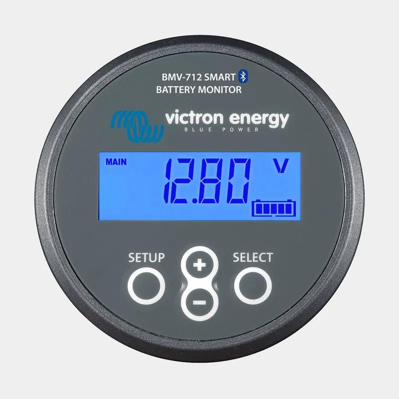 Garantierte Lieferung Batteriemonitore / Batteriesensor Victron BMV-712 Smart, 6.5 – 70 V, grau, mit Shunt 500 A