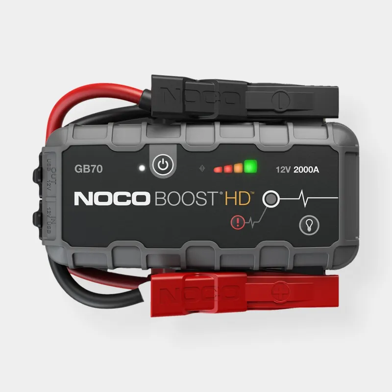 Starthilfe / Startbooster NOCO BoostHD GB70, 12 V, 2000 A, für Benzinmotoren bis zu 8 Liter / Dieselmotoren bis zu 6 Liter Finale Aktion