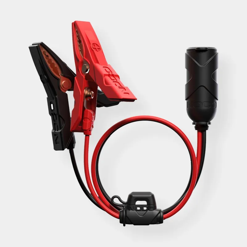 Batterieklemmen mit 12V-Stecker NOCO Plug with Battery Clamps Angebot