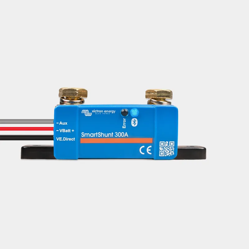 Drahtloser Batteriemonitor / Batteriesensor Victron SmartShunt IP65 300 A, 50 mV (0.05 V) Mengenrabatt