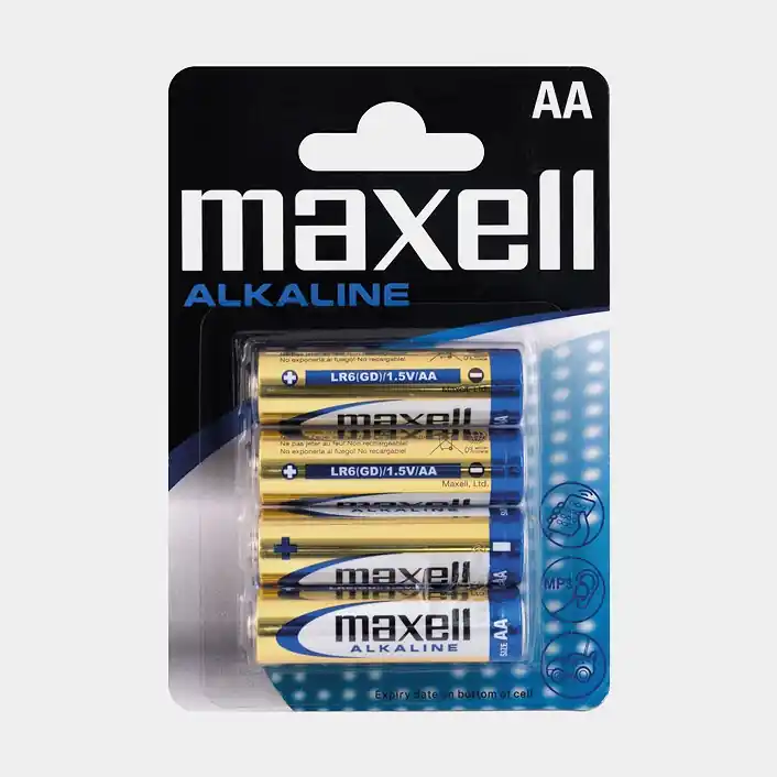 AA / LR06-Batterien Maxell Alkaline, 1.5 V, alkalisch (LR), 4er-Pack Sonderaktion