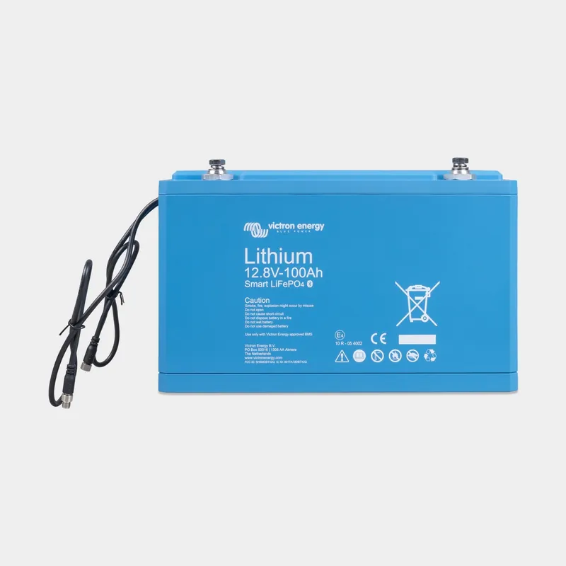 Limited Edition Freizeitbatterie / Verbraucherbatterie Victron Smart LiFePO4, Lithium, 12 V, 100 Ah